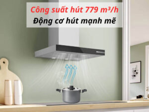 Máy Hút Mùi Bosch DWB67BK61T 60Cm Series 4
