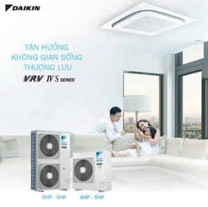 Dàn Nóng Điều Hòa Trung Tâm Daikin VRV IV S Inverter RXMQ9AY1 1 Chiều