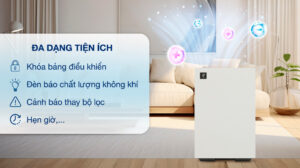 Máy Lọc Không Khí Tạo Ion Sharp FP-S40V-T/W