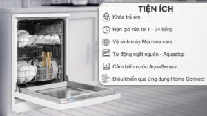Máy Rửa Bát Bosch SMS2ITI41G 12 Bộ Series 2