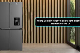 Những ưu điểm tuyệt vời của tủ lạnh Electrolux EQE4960A-B 492 Lít 