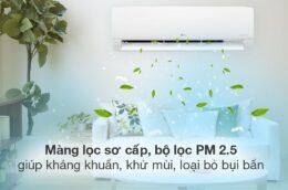 Tận hưởng không gian mát lạnh, không lo tiền điện với điều hòa LG 24000BTU V24WIN1