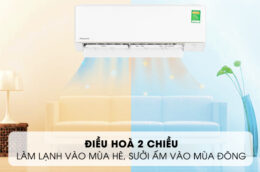 Thoải mái quanh năm với điều hòa Panasonic 2 chiều YZ12AKH-8