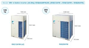 Tổ Hợp Dàn Nóng VRV A Daikin Inverter RXQ44AMYM 44HP 1 chiều