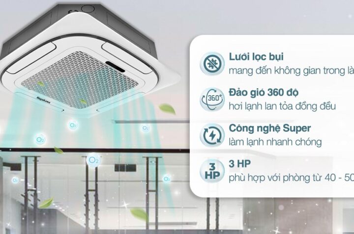 Vì sao điều hòa âm trần Nagakawa NT-C28R1T20 “hấp dẫn” người dùng?