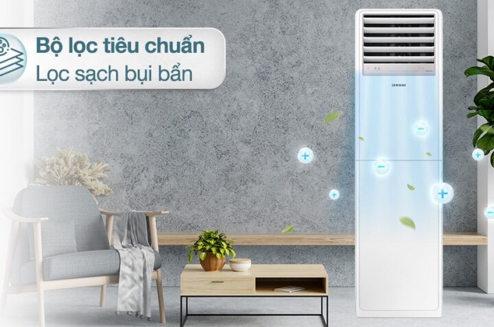 Khám phá những ưu điểm nổi bật của điều hòa cây Samsung AC048BNPDKC/TC 45000BTU