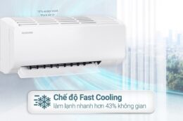 Tận hưởng không gian mát lạnh sảng khoái, không lo tiền điện với điều hòa Samsung 1 chiều AR13DYHZAWKNSV