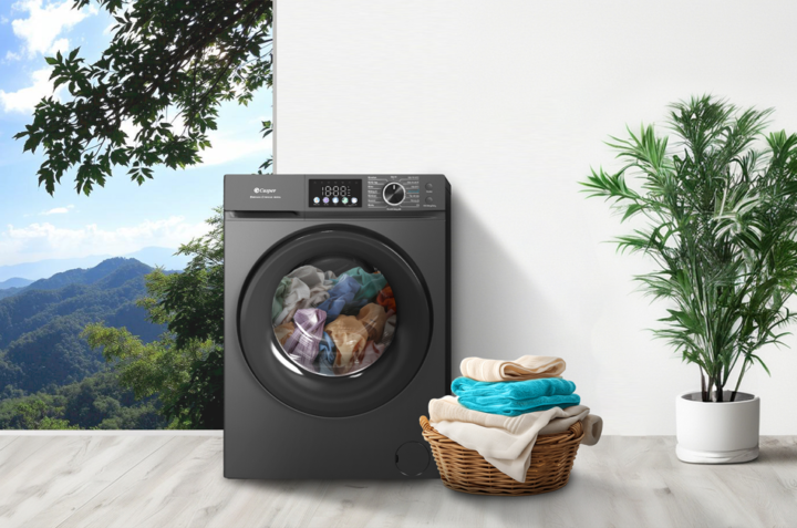 Khám phá máy giặt LG FV1410S4M1 10kg: Thiết kế sang trọng, vận hành êm ái