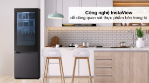 Tủ Lạnh LG Inverter InstaView 340 Lít LBB33BLMAI