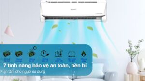 Điều Hòa Sharp 9000BTU 1 Chiều Inverter AH-X10ZEW