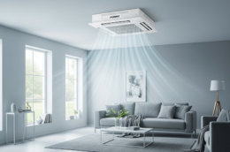 Điều hòa âm trần Funiki CIC24MMC và khả năng làm lạnh nhanh và phân phối gió 360 độ