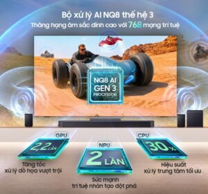 Smart Tivi Samsung Neo QLED 75 Inch 8K Vision AI QA75QN950FKXXV