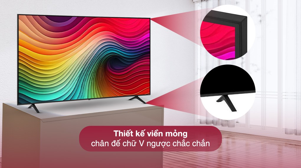 Smart Tivi LG thiết kế đẹp mắt, độ mỏng hoàn hảo