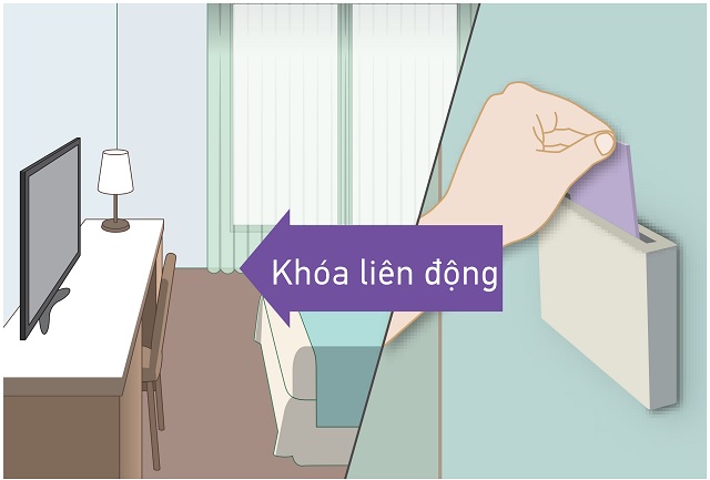 Điều hòa nối ống gió Daikin có thể điều khiển bằng khóa liên động
