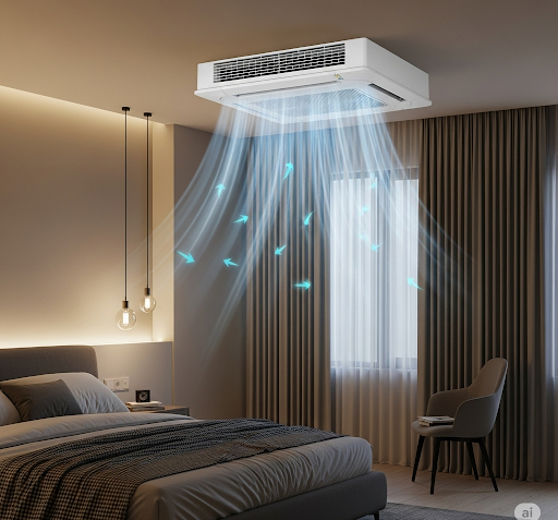 Điều hòa âm trần Sumikura – Làm mát mạnh mẽ, vận hành êm ái