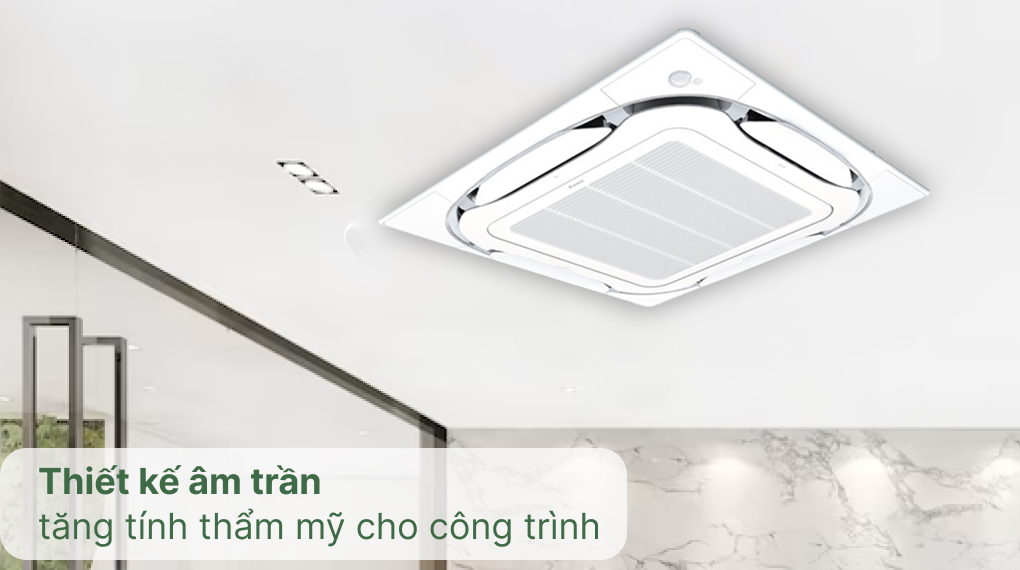 Thiết kế sang trọng, luồng gió đa chiều thích hợp với mọi không gian