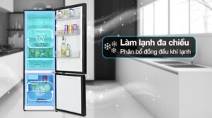 Tủ Lạnh Aqua Inverter AQR-B380MA(GM) 324 Lít