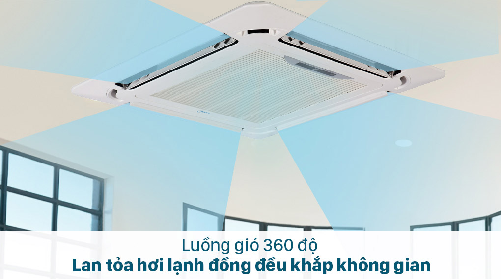 Giải pháp làm mát hiệu quả cho không gian lớn