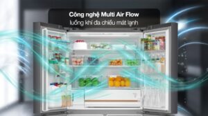 Tủ Lạnh Toshiba Multi Door Inverter 711 lít GR-RF900WI-PMV(06)-MG