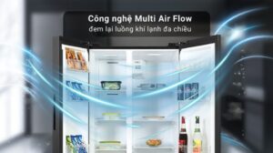 Tủ Lạnh Toshiba Inverter Side By Side 555 Lít GR-RS696WI-PMV(60)-AG