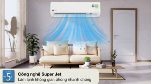Điều Hòa Sharp 12000BTU 1 Chiều Inverter AH-XP13CHW