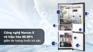 Tủ Lạnh Panasonic Inverter 2 Cánh 325 Lít NR-BV361WGKV