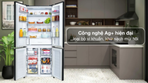 Tủ lạnh Panasonic Inverter 510 lít Multi Door NR-X561BK-VN