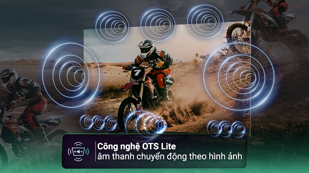 Công nghệ OTS Lite của Smart Tivi Samsung UA50U8500FKXXV