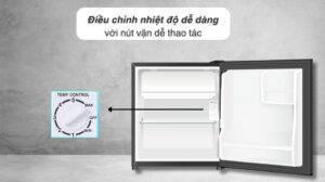 Tủ lạnh Aqua 50 lít AQR-D60FA(BS)