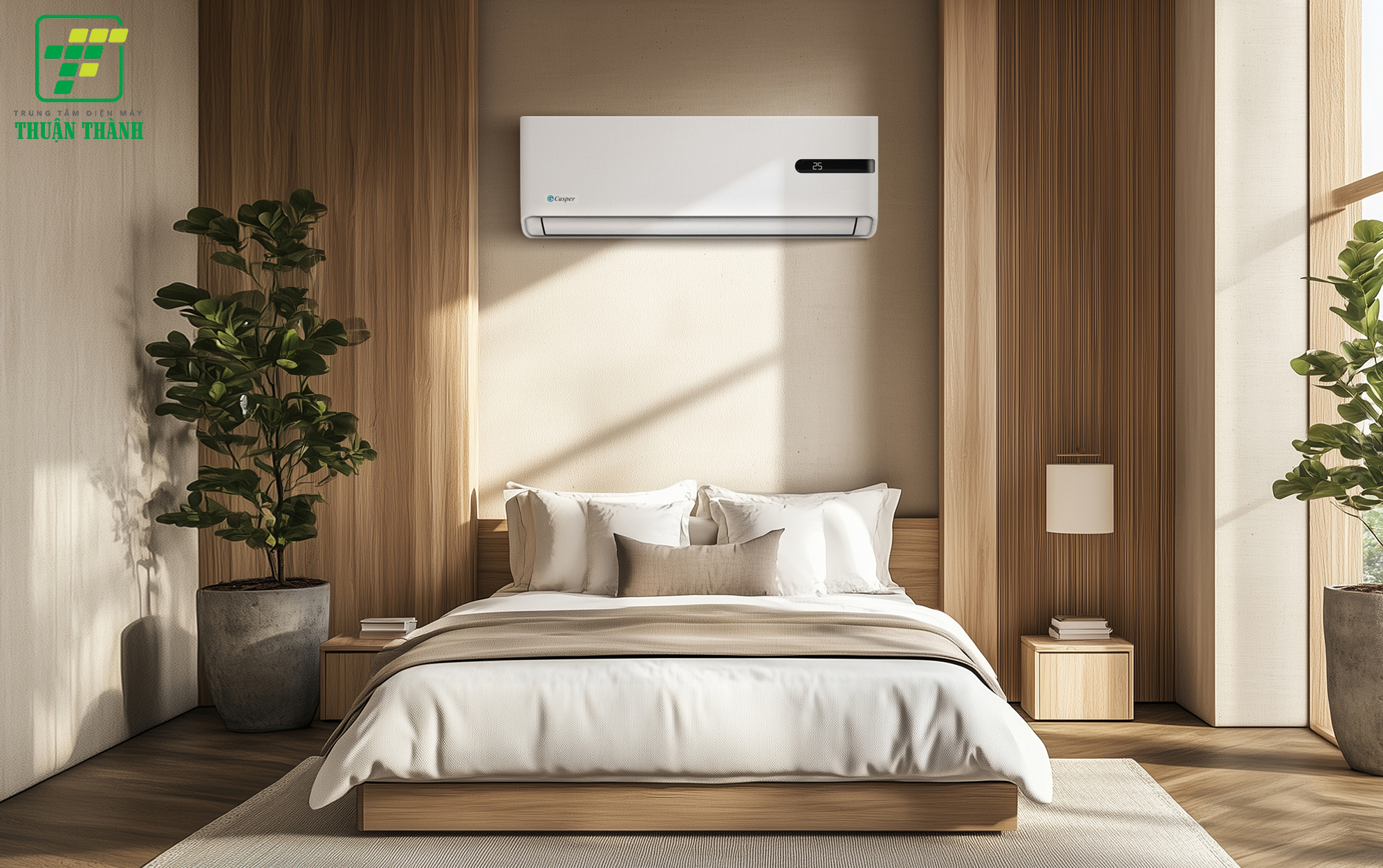 Điều hòa Casper GC-09IB36 9000BTU gây ấn tượng với thiết kế mới lạ