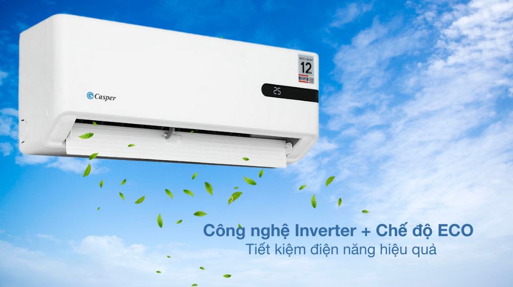 Điều hòa Casper GC-09IB36 9000BTU tiết kiệm điện vượt trội