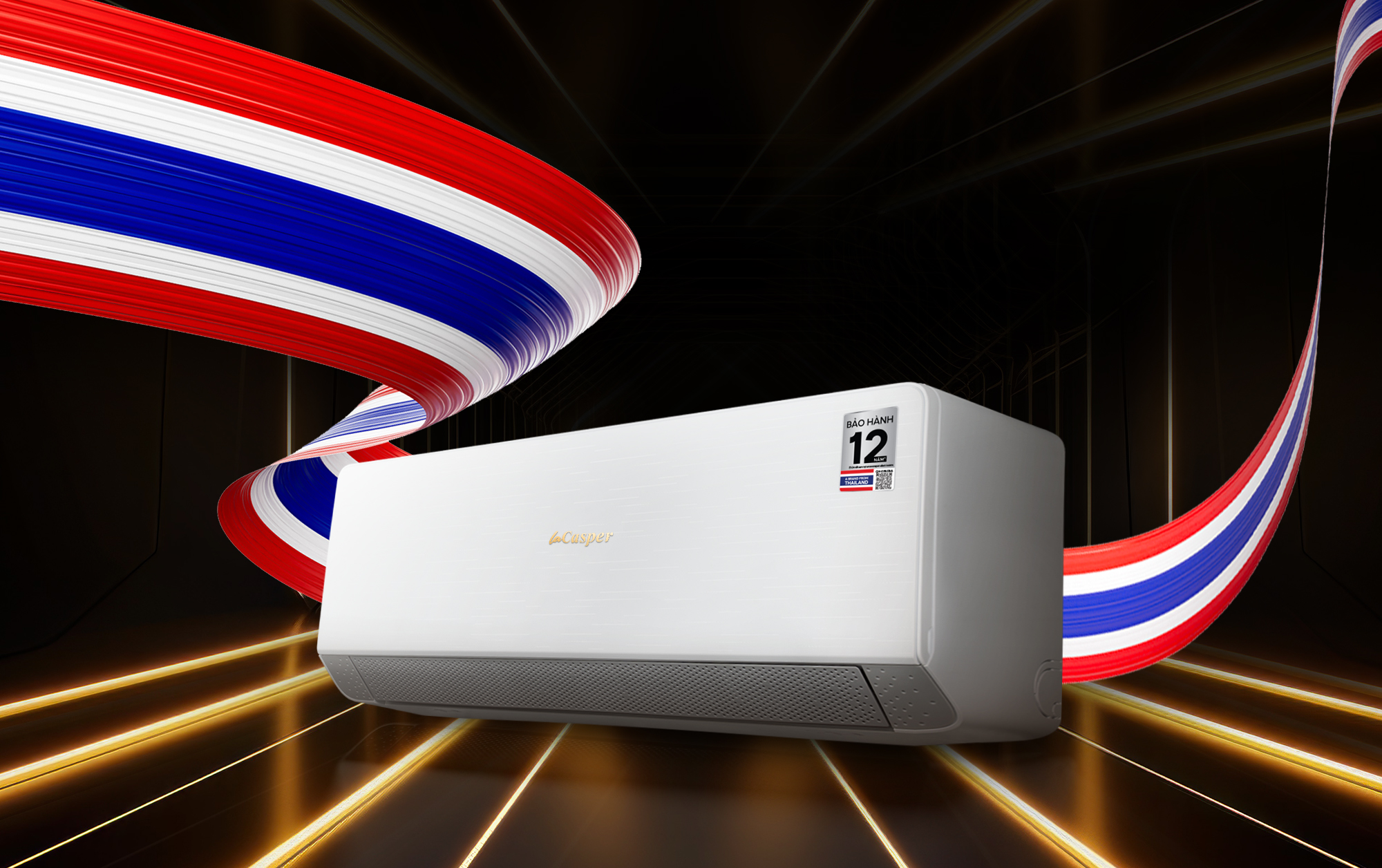 Điều hòa Casper XC-09IU38 9000BTU bảo hành máy nén lên đến 12 năm
