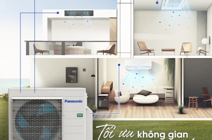 Top 3 lý do nên chọn điều hòa Multi Panasonic cho công trình dân dụng