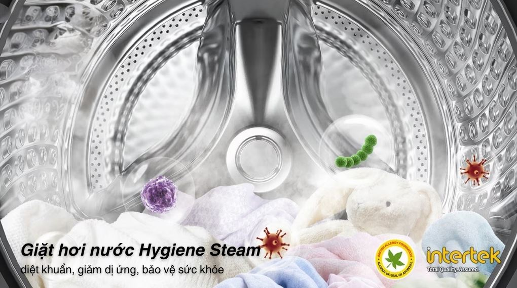 Máy Giặt Samsung Bespoke AI EcoBubble Inverter 10 kg WW10DB7U34GWSV