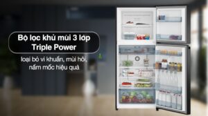 Tủ Lạnh Hitachi Inverter 2 Cánh 344 Lít HRTN6379SUVN