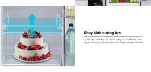 Tủ Lạnh Aqua Side By Side Inverter 490 lít AQR-S552XA(CBC)