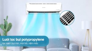 Điều Hòa Sharp 9000BTU 1 Chiều Inverter AH-X10ZEW