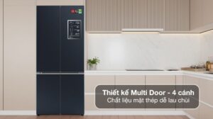 Tủ lạnh Panasonic Inverter 510 lít Multi Door NR-X561GB-VN