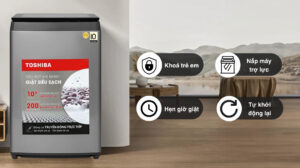 Máy Giặt Toshiba Inverter 17Kg AW-DUN1800MV(SG)