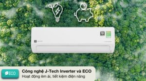 Điều Hòa Sharp 12000BTU 1 Chiều Inverter AH-XP13CHW