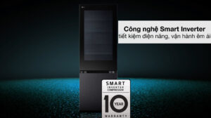 Tủ Lạnh LG Inverter InstaView 340 Lít LBB33BLMAI