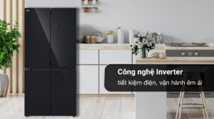 Tủ Lạnh LG Inverter 4 Cánh 474 Lít LFB47BLG
