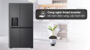 Tủ Lạnh LG Inverter Side By Side 641 Lít LSI63BLMA