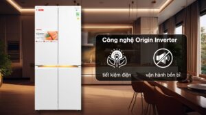 Tủ lạnh Toshiba Inverter 535 lít GR-RF695WI-PGV(67)