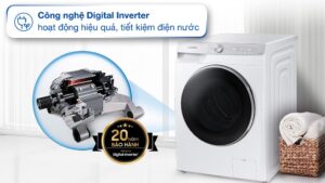 Máy Giặt Samsung Bespoke Inverter 11Kg WW11CGP44DSH/SV