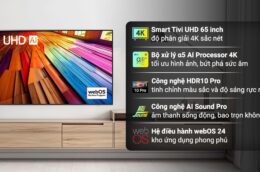 Top 3 Smart Tivi LG 65 inch giá rẻ, sắc nét nên mua