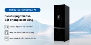 Tủ lạnh Aqua Inverter 2 Cánh 320 lít AQR-B380MA(WGP)U1