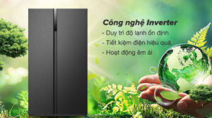 Tủ Lạnh Hitachi Side By Side Inverter 525 Lít HRSN9552DWDXVN