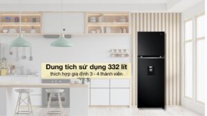 Tủ Lạnh LG Inverter 2 Cánh 332 Lít LBD33BLM