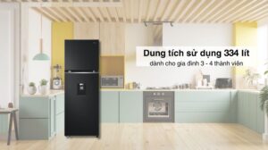 Tủ Lạnh LG Inverter 2 Cánh 334 Lít LTD33BLM